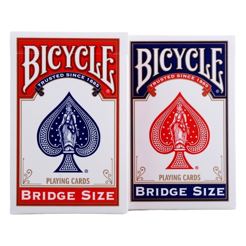 Huqi Poker Bridge Bicycle Bridge Narrow Cards Suitable for Little Hands Bicycle Poker Cards