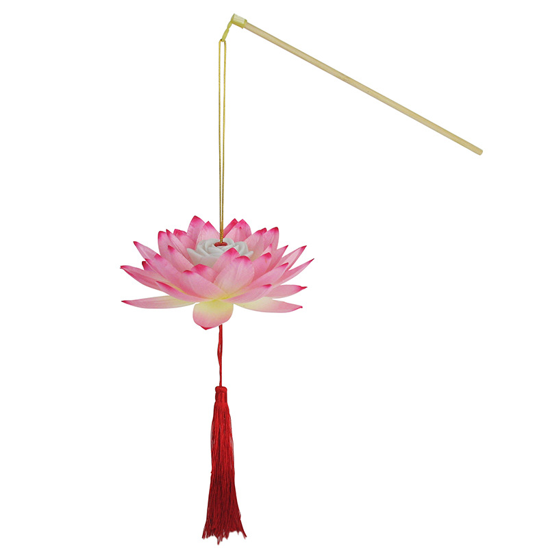 Picture of LED portable lotus lamp children's toy lantern festival dance photo photo props lamp factory direct supply