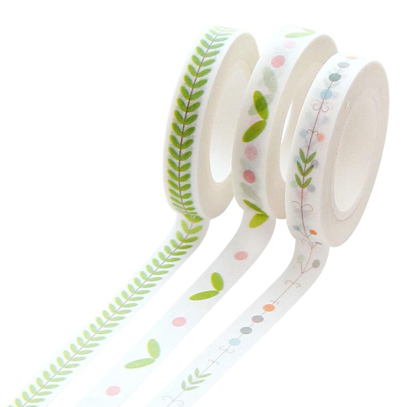 Diary book fine split line and paper tape hand book tape border decoration fresh narrow edge tape wholesale