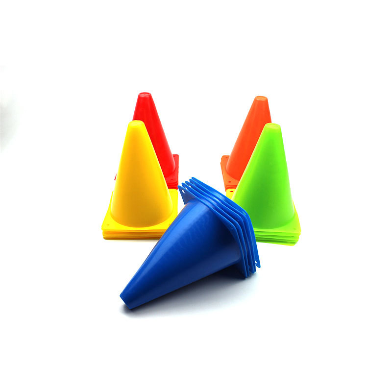 Picture of Sign Bucket Football Training Equipment Obstacle Sign Dish Children 18cm Ice Cream Tube Sign Cone Road Cone