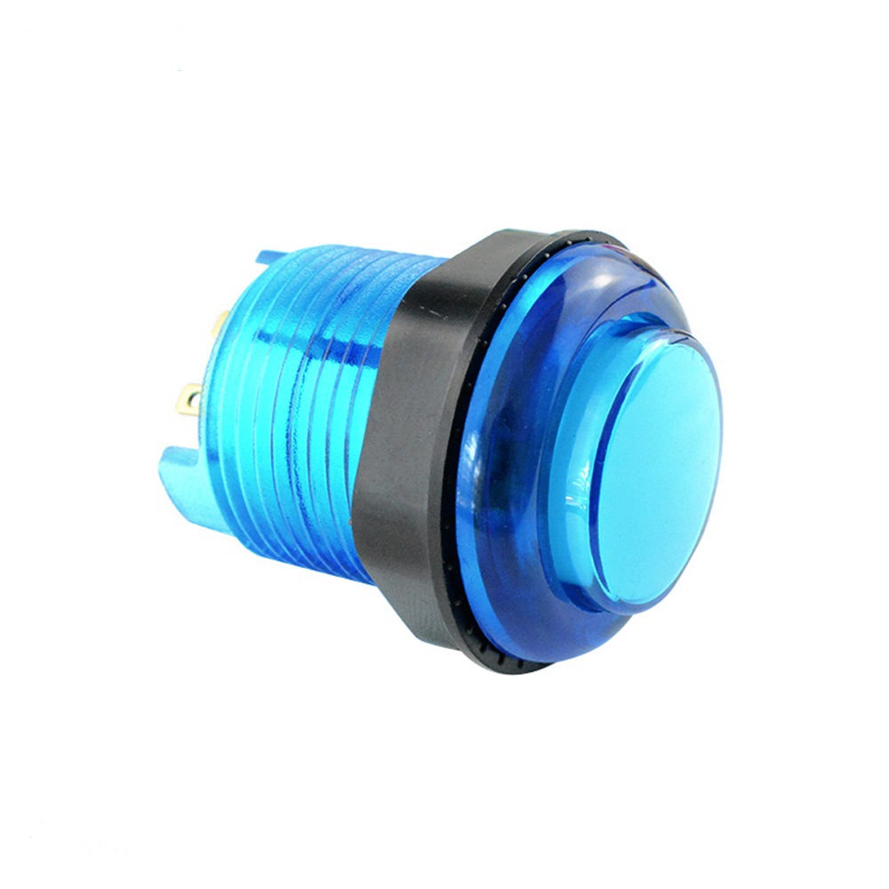 Picture of Factory 28-type direct plug with light plastic button game machine 24-type plug with light small black micro button switch