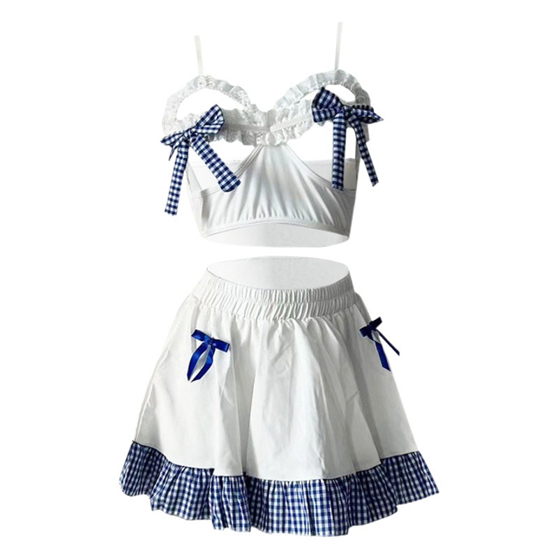 Lin linting maid suit sexy lingerie battle robe sexy free passion bed pajamas uniform suit temptation 2765