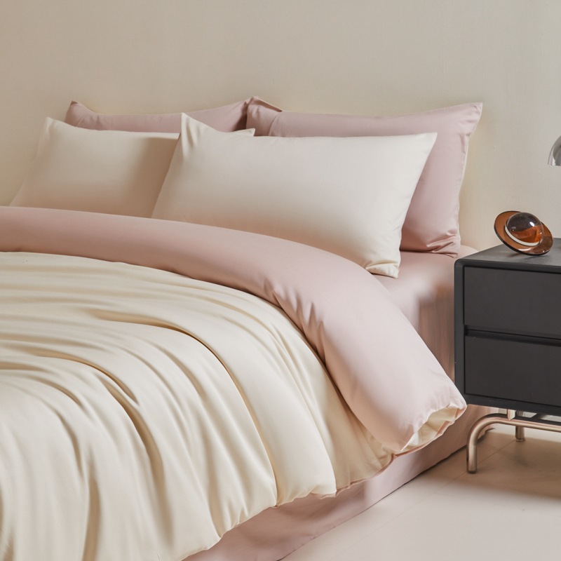 Picture of 120 cotton four-piece set 100 cotton quilt cover sheets high sense Xinjiang long staple cotton bedding