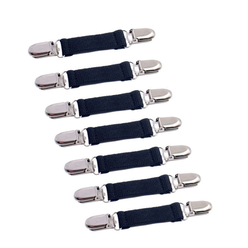 Picture of Cross-Border Supply Manufacturer Supply Children's Gloves Anti-Slip Strap Polyester Material Elastic Glove Clip Ready Stock