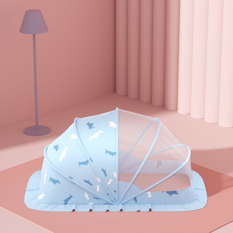 Picture of Baby Mosquito Net Baby Yurt Anti-mosquito Full Cover Foldable Baby Newborn Children's Bed Bottomless Universal