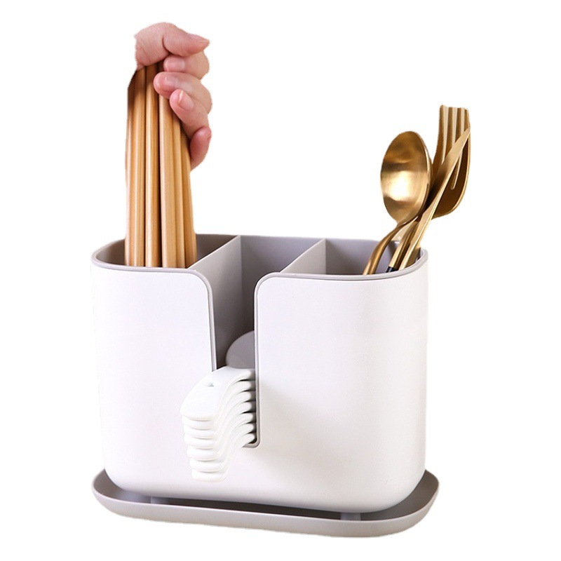 New Chopsticks Storage Rack Household Multifunctional Kitchen Tableware Chopsticks Storage Box Chopsticks Cage Drain Rack
