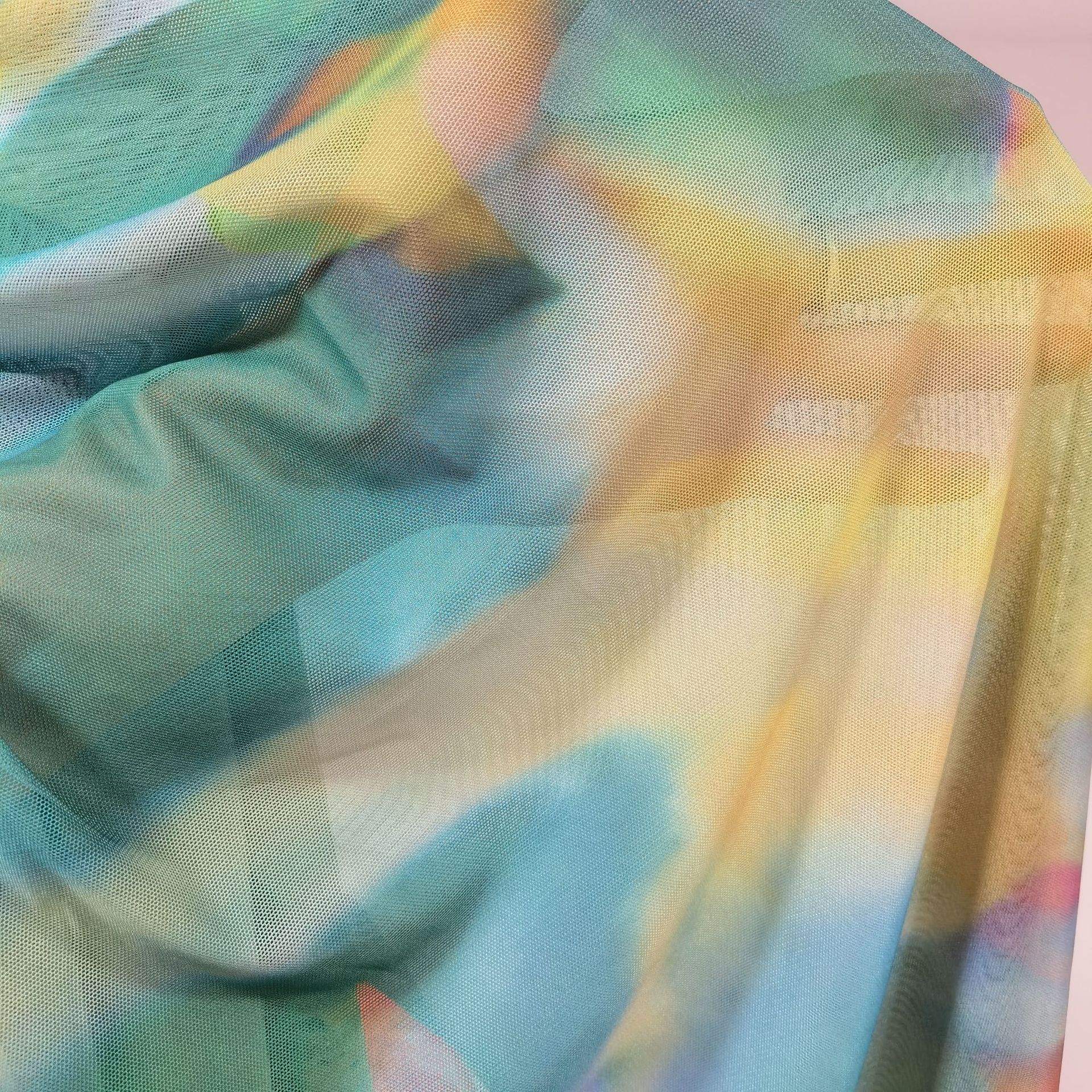 Picture of Printed Mesh 40D High Elastic Polyurethane Mesh High-End Flower Butterfly Cross-Border Digital