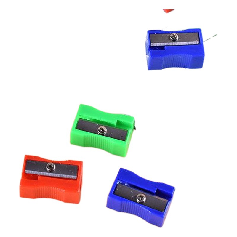 Picture of Single Hole Small Square Pencil Sharpener Small Pencil Sharpener Pencil Sharpener Primary School Student Stationery Wholesale Kindergarten Small Prizes