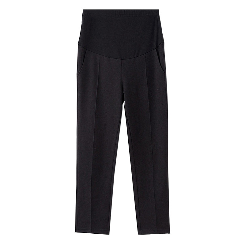 Pregnant Women's Pants Spring and Autumn Outer Wear Casual Western Pants Spring and Summer Thin Loose Cropped Wide Leg Pants Leggings Summer Wear Spring Wear