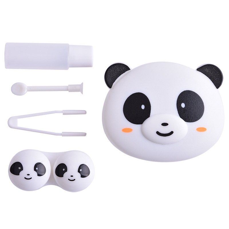 Picture of Animal Series Contact Lens Case Contact Lens Companion Box Cartoon Shape Contact Lens Nursing Box Portable