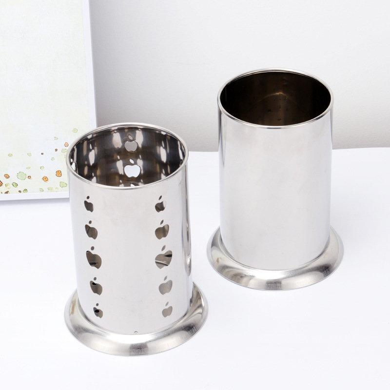 Picture of Wholesale 304 thickened stainless steel chopsticks holder chopsticks storage bucket draining chopsticks cage kitchen chopsticks holder chopsticks cage