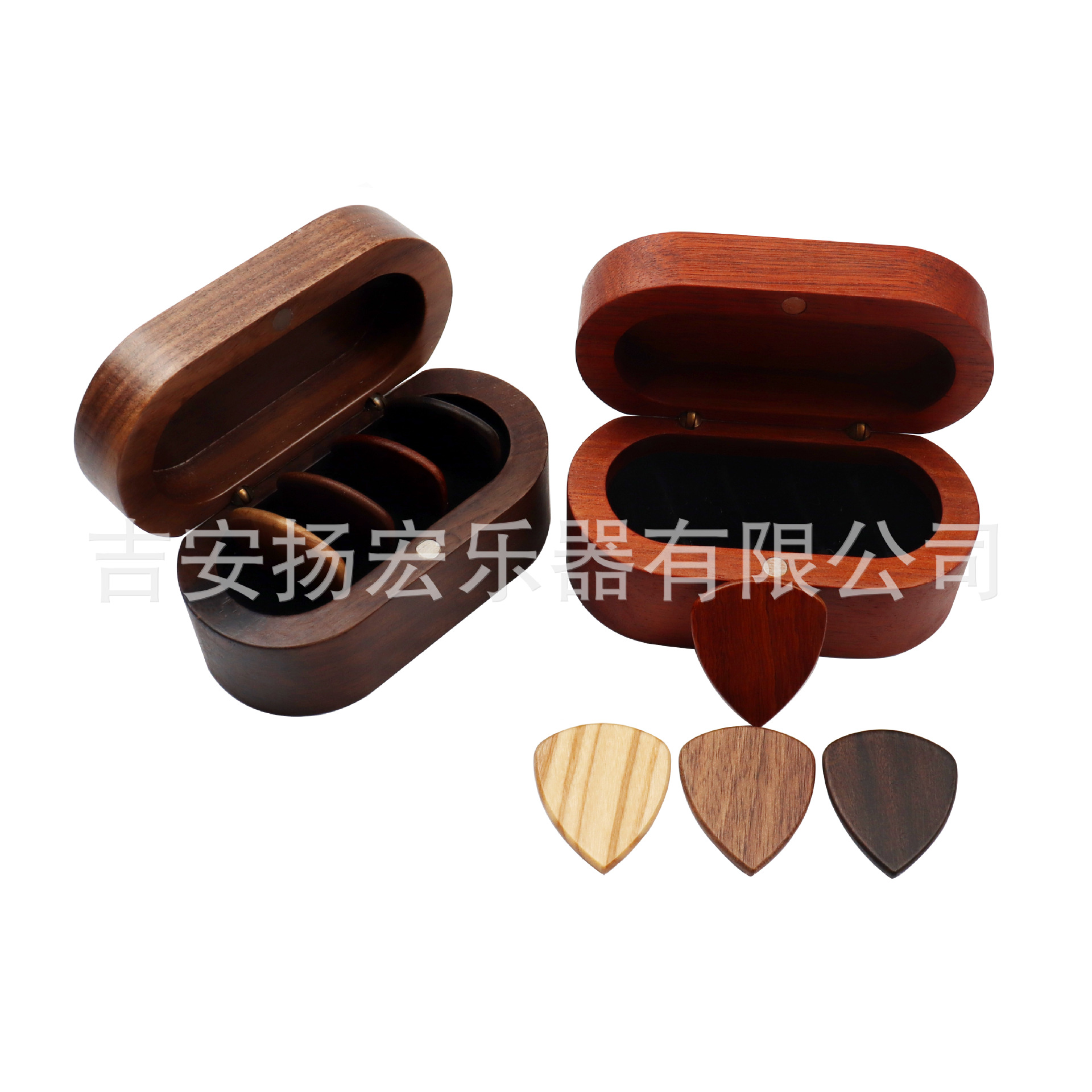 Guitar Pick Storage Box Guitar Case Wooden Box Electric Wood Craft