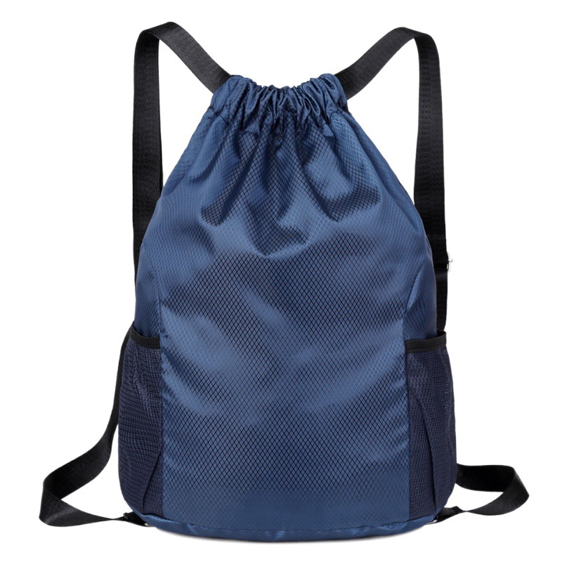 In stock football basketball bag large capacity outdoor drawstring bag sports training fitness drawstring student backpack wholesale
