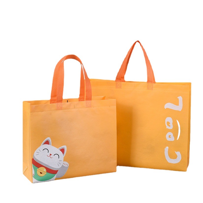 Non-woven bag custom shopping mall clothing store children's clothing store non-woven bag logo shopping gift handbag custom