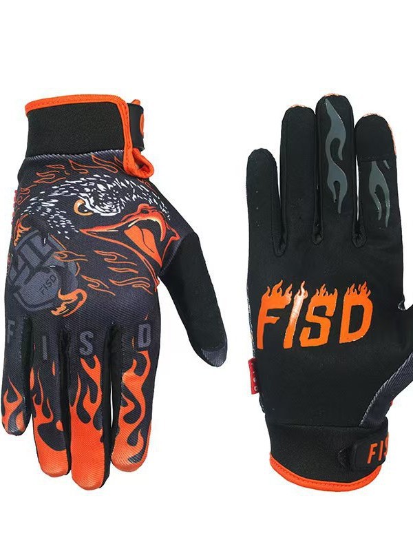 FISD Cross-border New Firebird Touchscreen Outdoor Sports Riding Sports Off-road Motorcycle Long Finger Gloves