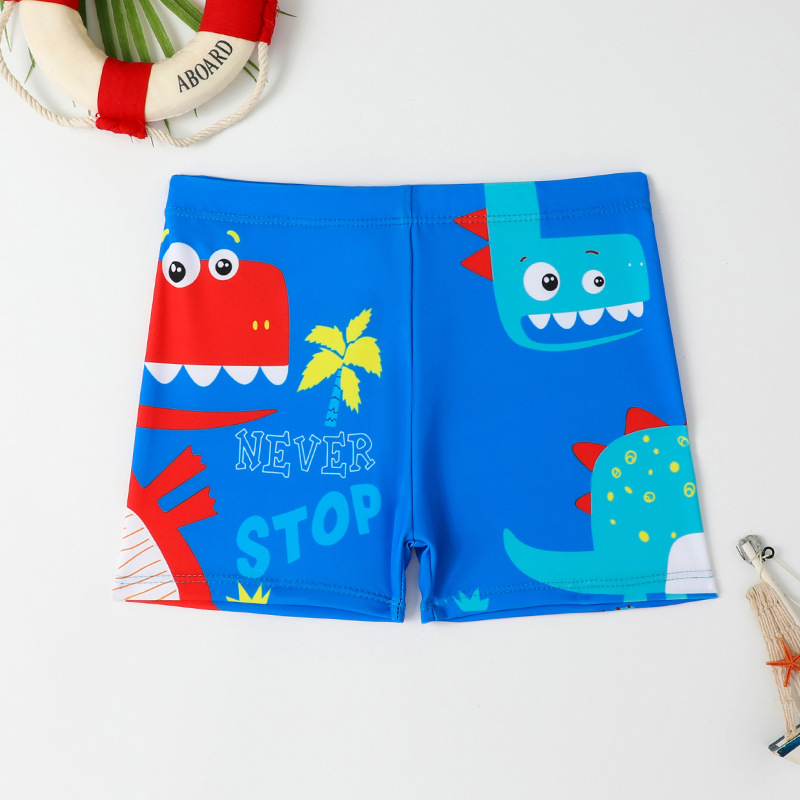 Picture of Cartoon boys swimsuit baby swimsuit good fabric boys small and medium-sized children swimming trunks a generation of children's swimming trunks