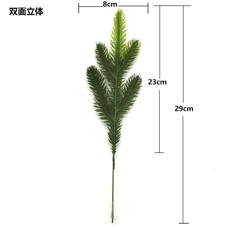 Picture of Amazon for simulation Christmas pine needle simulation green Christmas wreath Christmas tree Christmas decorations green plants