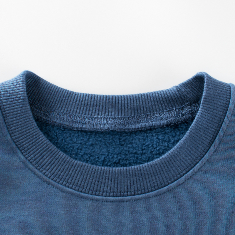 Picture of 27Kids Brand Kidsren's Clothing Boys' Sweatshirts Fleece-Lined Spring 2024 New Kidsren's Guard Baby Clothes One Piece Drop Shipping