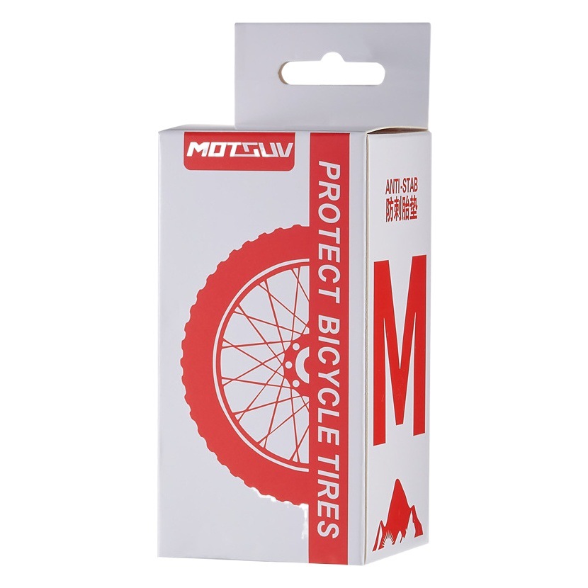 Motsuv Mountain Bike Inner Tube 26 Inches 27.5 Inches 29 Inches 700C Outer Tire Road Foldableing Bicycle Anti-Puncture Tire Pad