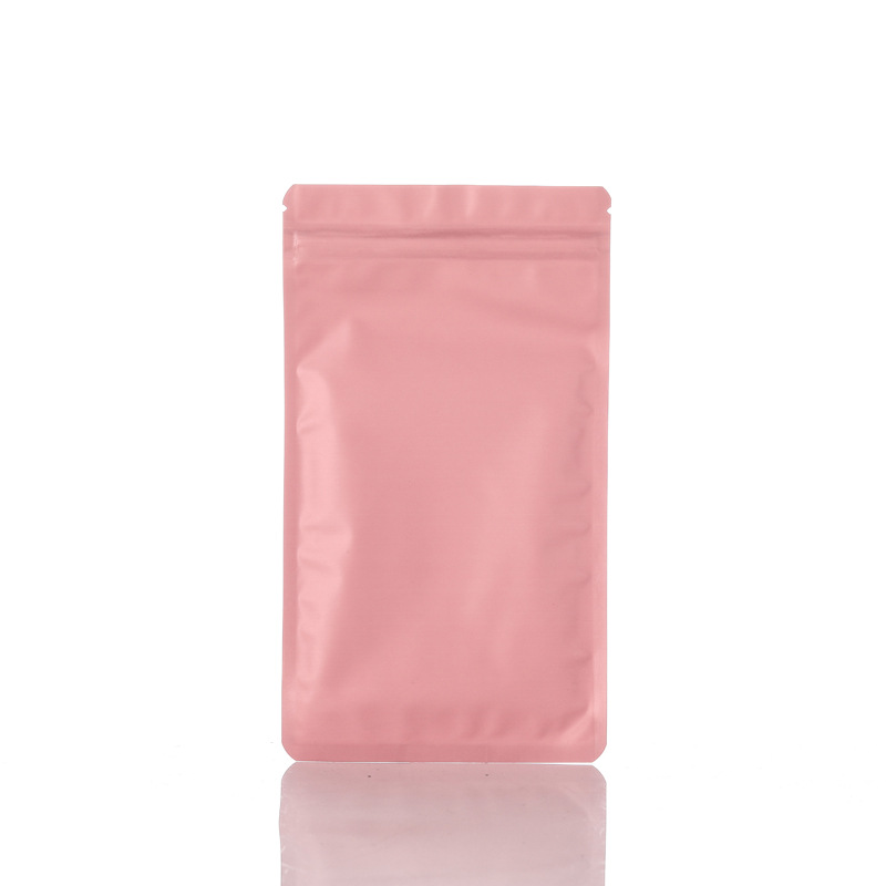 Picture of Double sided dummy aluminum color bone bag jewelry gift packaging bag digital electronic hardware products self-sealed bag spot