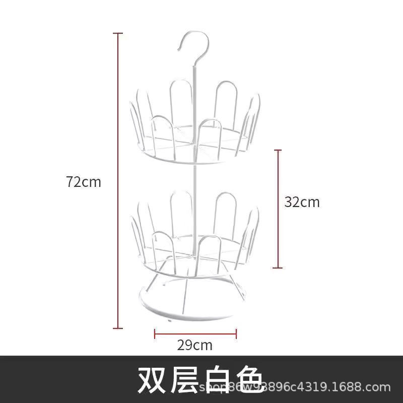 Picture of Shoe drying rack outdoor balcony shoe drying rack drying shoes floor rotating slippers hanging rack drying shoes artifact