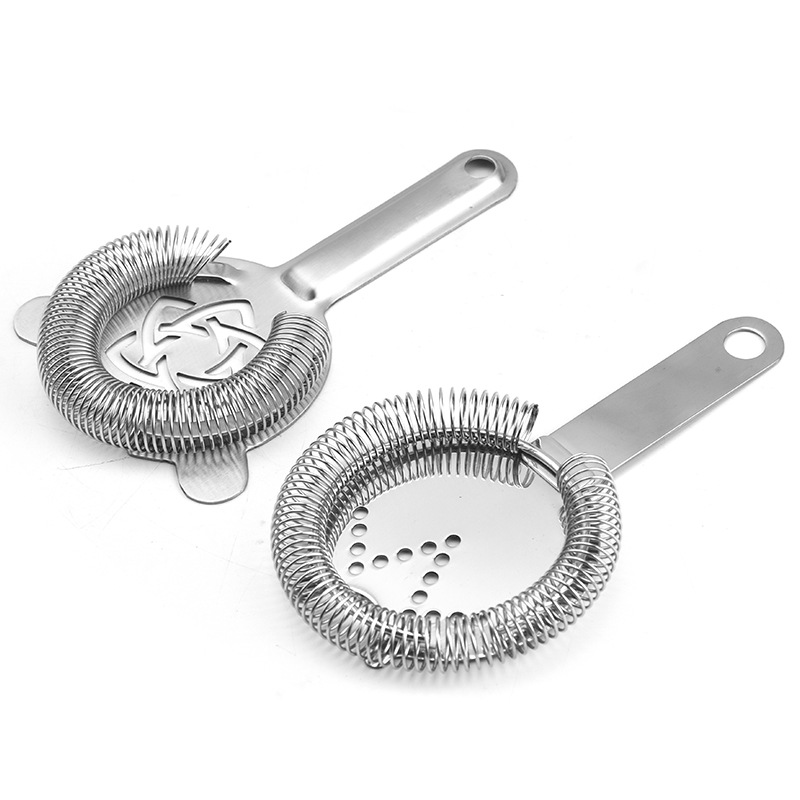 Picture of Stainless Steel Ice Strainer Bar Ice Breaker Mixer Cocktail Ice Breaker