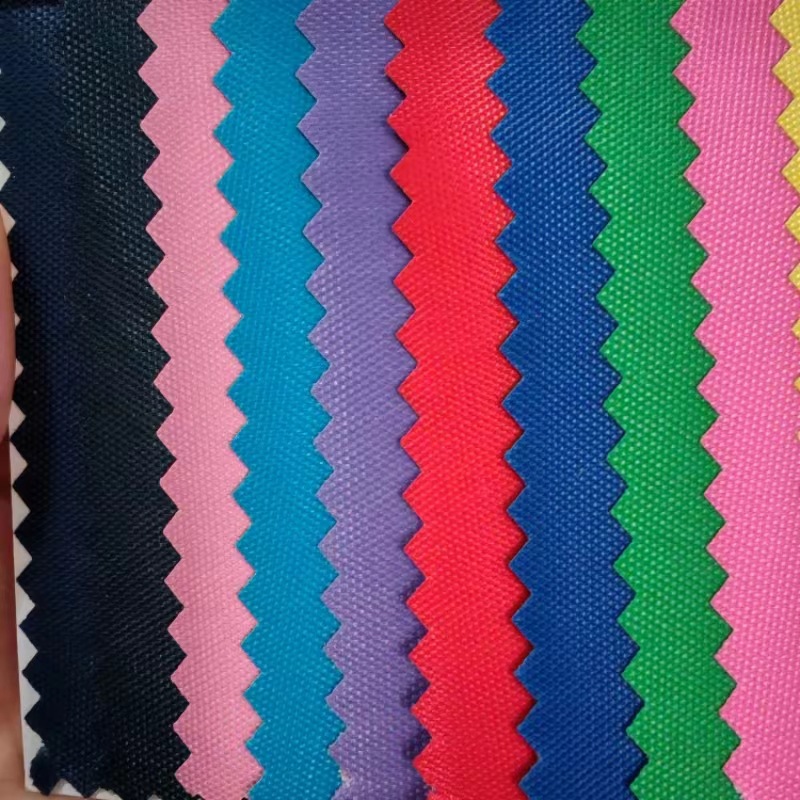 Picture of Factory in stock Waterproof 420D Nylon Fabric 420D Encrypted Nylon Cloth 420DPVC Nylon Fabric for Bags