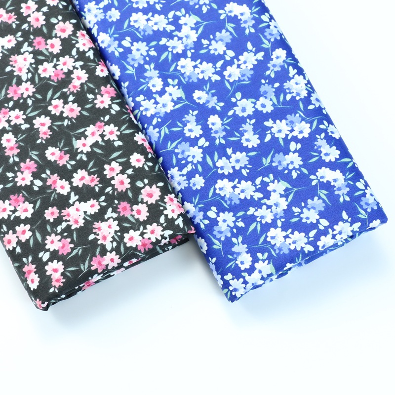 Pastoral small floral sunflower cotton fabric cotton twill printed sheets and quilt covers, air conditioning quilts, summer quilt fabrics