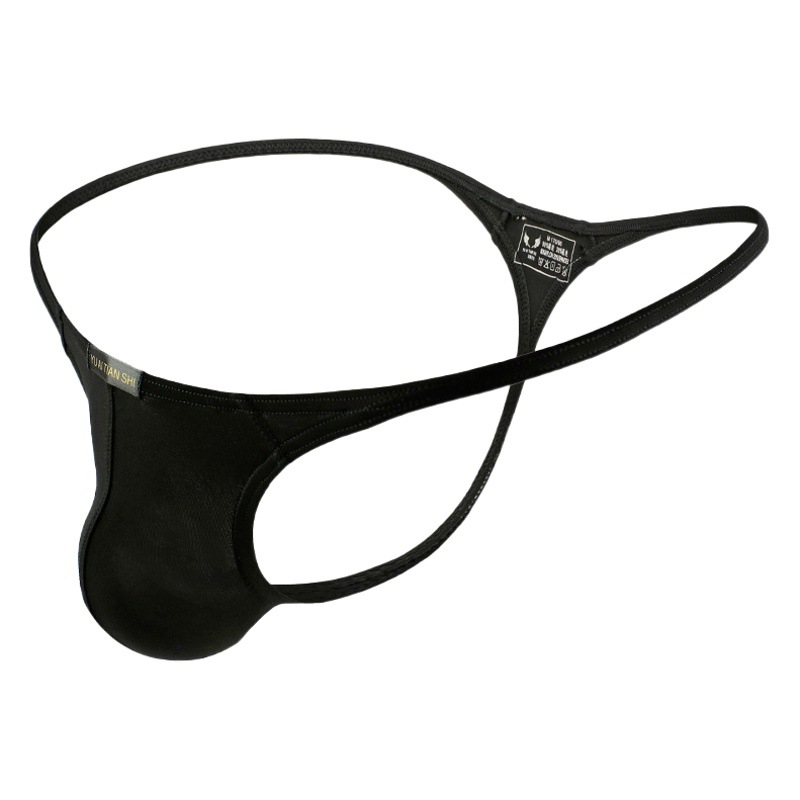 Men's Foreign Trade Underwear, Boys' Sexy Shaping Menstrual Pants, Breathable Nylon Low-Waist Butt Lift Wholesale Thong for Men
