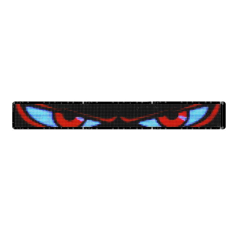Picture of Source manufacturers led car flexible screen wireless transmission car flexible display car rear window LED flexible screen