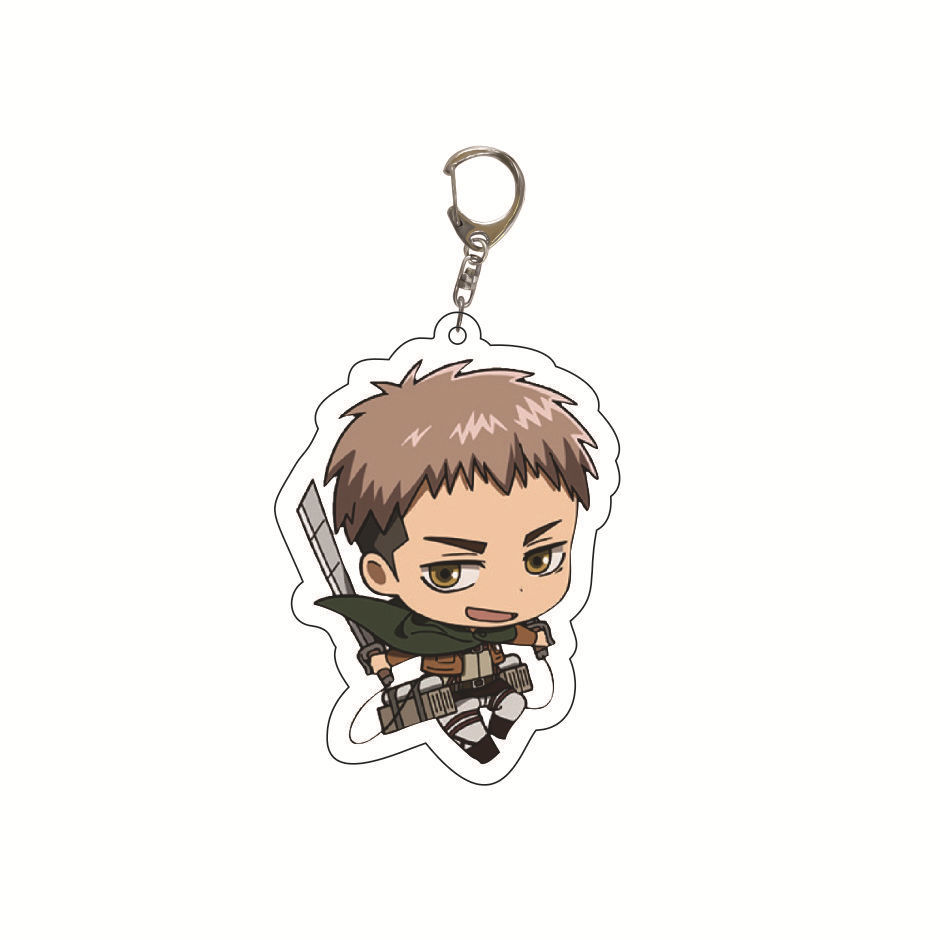 Picture of Star anime peripheral acrylic keychain pendant wholesale attack giant creative jewelry gift