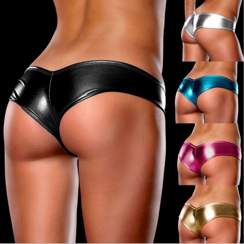 European and American Export Sexy Lingerie, Sexy Nightclub Stage Performance, Lacquered Leather Underwear, Large Size Dancer Uniform Temptation