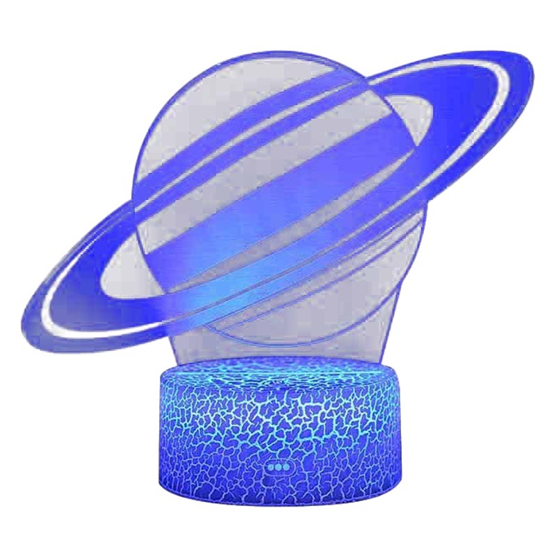 Cross-border supply of European American Globe Series 3D Nightlight Colorful Touch Remote Control Table Lamp Gift Lamp Visual Lamp