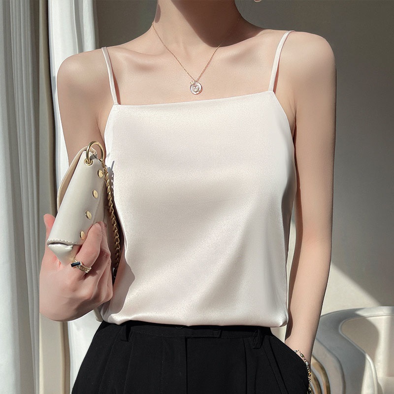 Picture of Cross-Border 2025 Summer New Plus-Size Women's Tops Base Camisole for Women to Wear Outside and Inside for Summer Hot Girls