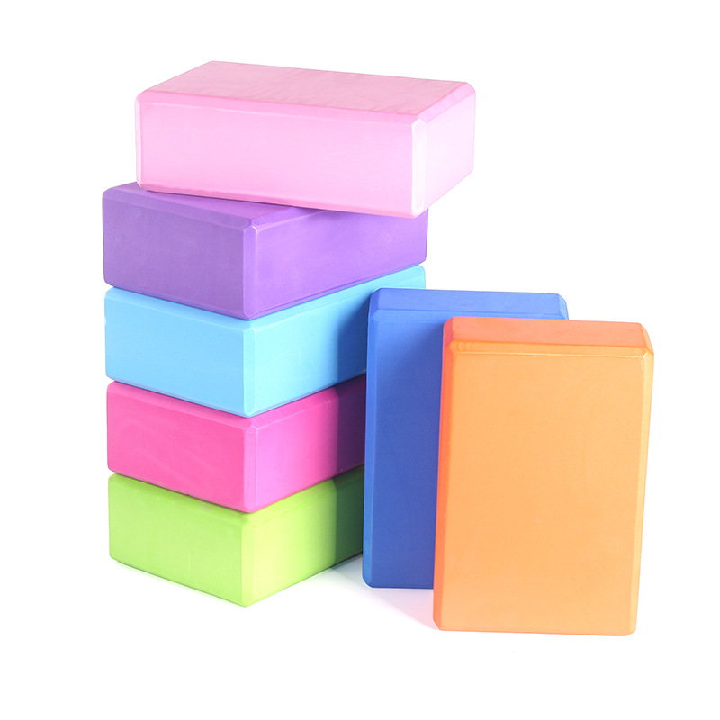 Picture of Cross-Border Eva Yoga Brick Manufacturer Direct Sales Dance Bricks Children's Fitness Stones River Crossing Bricks Single Color High Density Wholesale