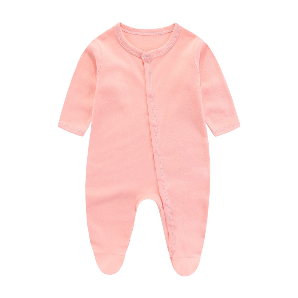 Picture of Baby's jumpsuit cotton newborn clothes spring and autumn and summer children's climbing clothes for newborn babies ha clothes class a monk clothes