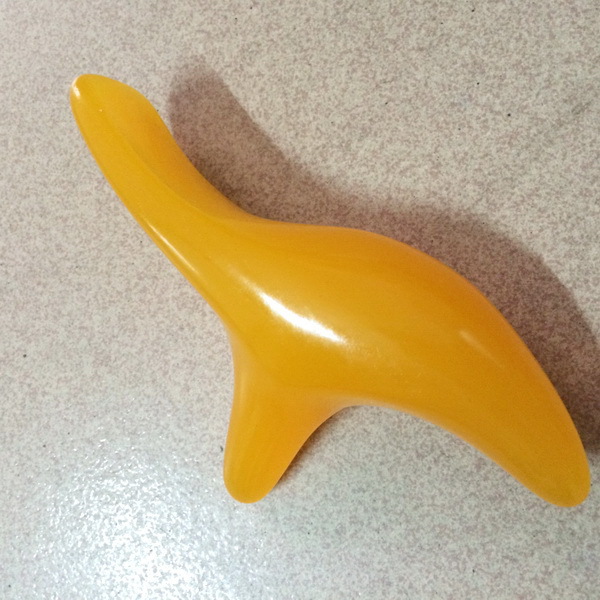 Picture of Wax triangle Sparrow massager 3 forks original point massage Sparrow massage bird point pressure acupoint meridian stick trumpet trigeminal