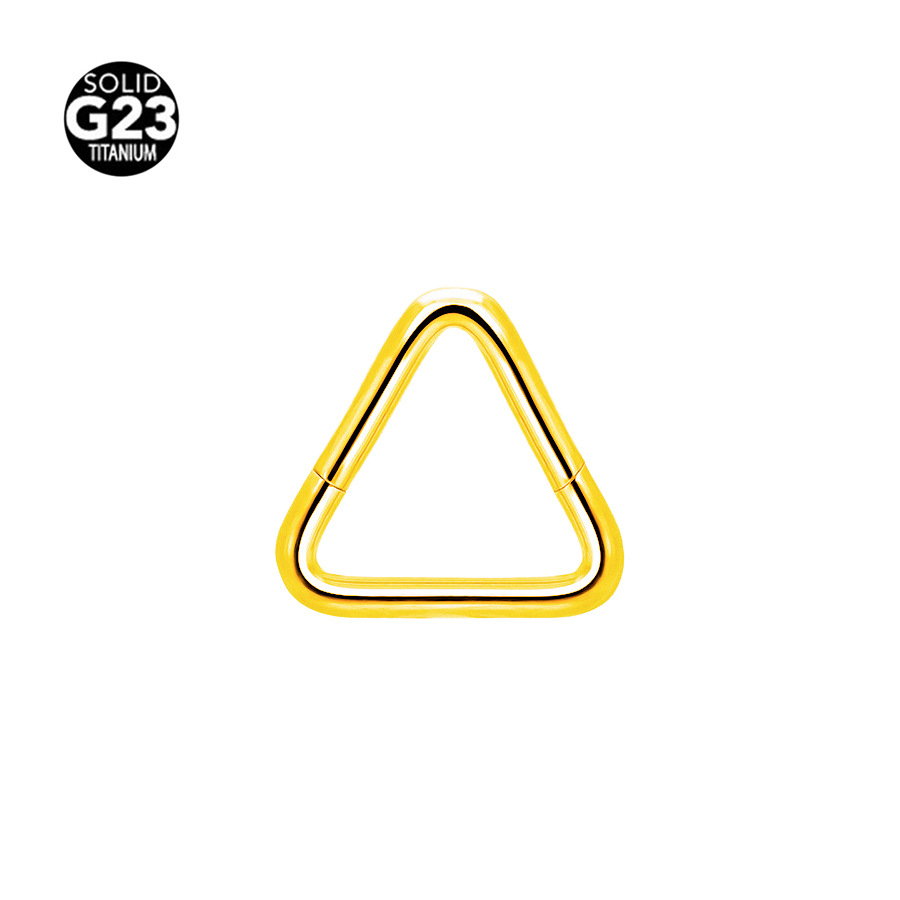 Picture of Cross-border explosions G23 titanium face triangle nose ring earrings 316 seamless nose ring ear ring body piercing jewelry