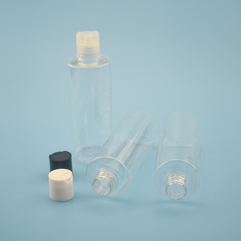 Songshun 250ml Round Shoulder Flat Shoulder Qiqiu Cap Bottle Gum Dropping Water Emulsion Laundry Liquid Cosmetics pet Plastic Bottles