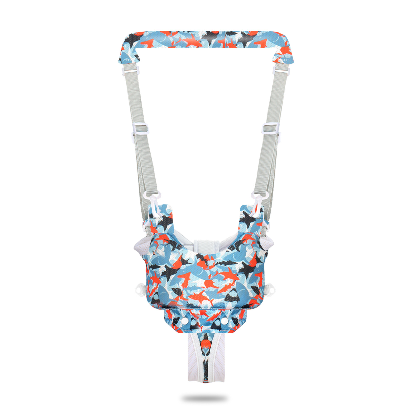 Picture of Children's Toddler Belt Baby Toddler Traction Belt Mesh Breathable Baby Anti-fall Cap Anti-fall suit Factory