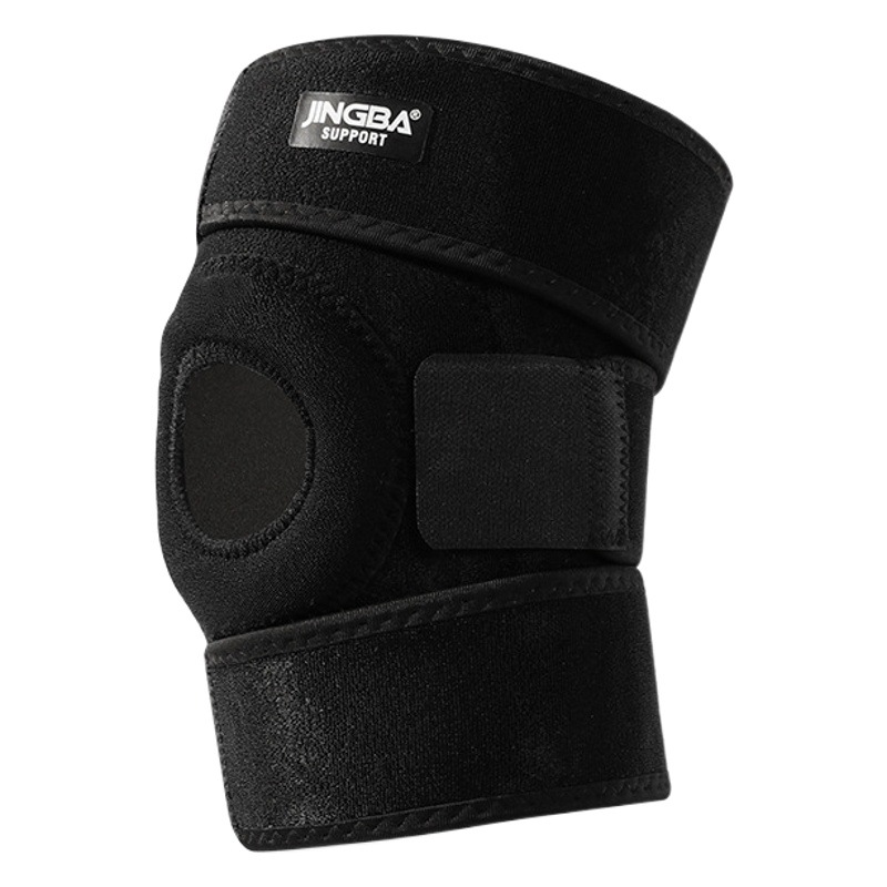 JINGBA Knee Pad Mountaineering Badminton Sports Riding Outdoor Non-slip Adult Fitness Protector Factory Wholesale
