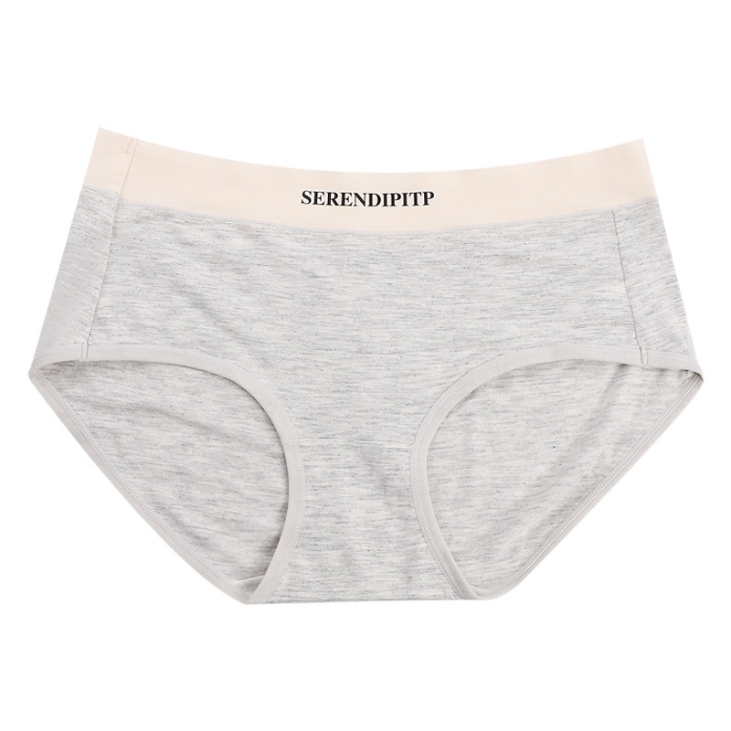 Women's Underwear Modal Mid-Waist Hip Sexy Lightweight Naked Polylactic Acid Bacteriostatic Crotch Cotton Underwear