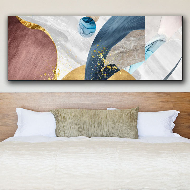 Picture of New Modern Minimalist Abstract Decorative Painting Hotel Guesthouse Light Luxury Mural Bedroom Bedside Hanging Painting Factory