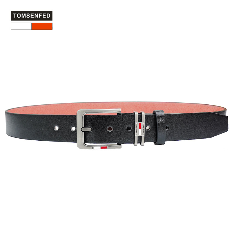 Picture of TOMSENFED new men's foreign trade cross-border oil drop needle buckle belt fashion casual pants belt manufacturers in stock