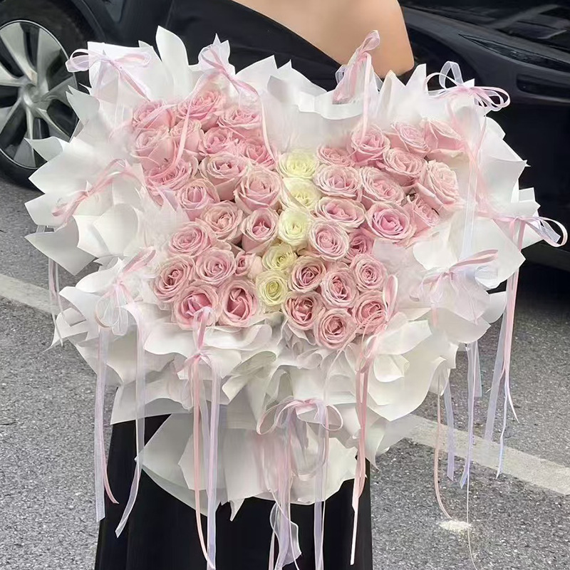 Changyi wholesale butterfly star bouquet flower arrangement artifact flower bag flower setting mold diy flower shop packaging