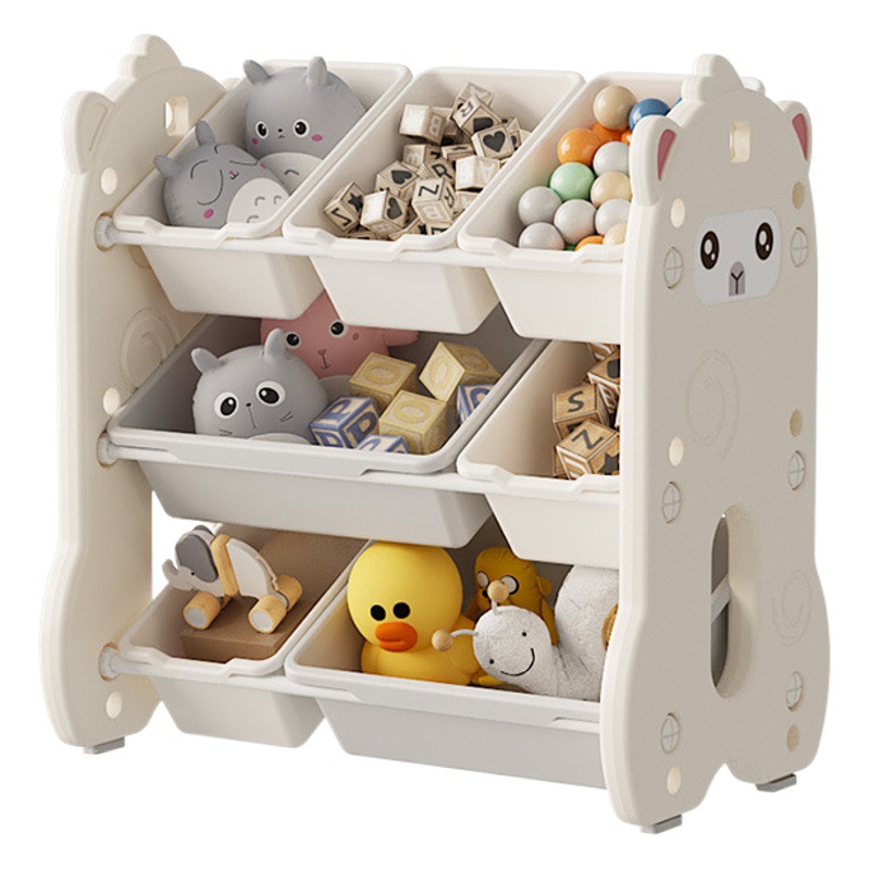 Children's storage cabinet living room wall drawer type large capacity classification multi-layer storage rack baby locker toy