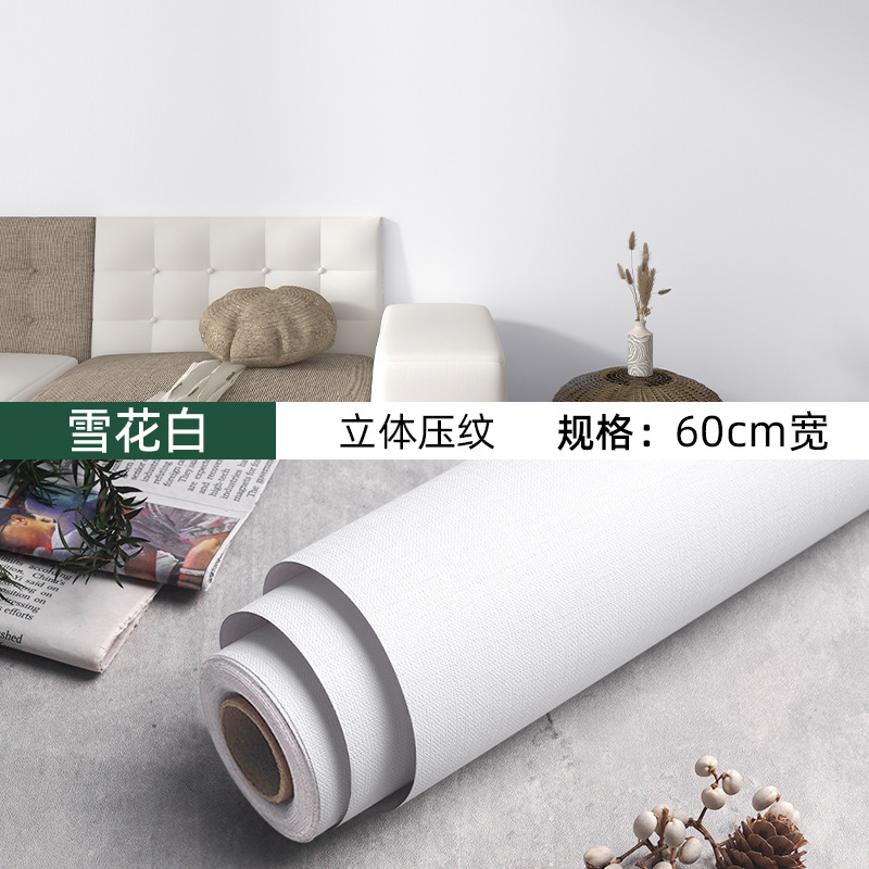 Picture of Wallpaper Self-adhesive Waterproof Moisture-proof Decoration Warm Bedroom Living Room Background Wall Stickers Room Wallpaper Dormitory Renovation Stickers