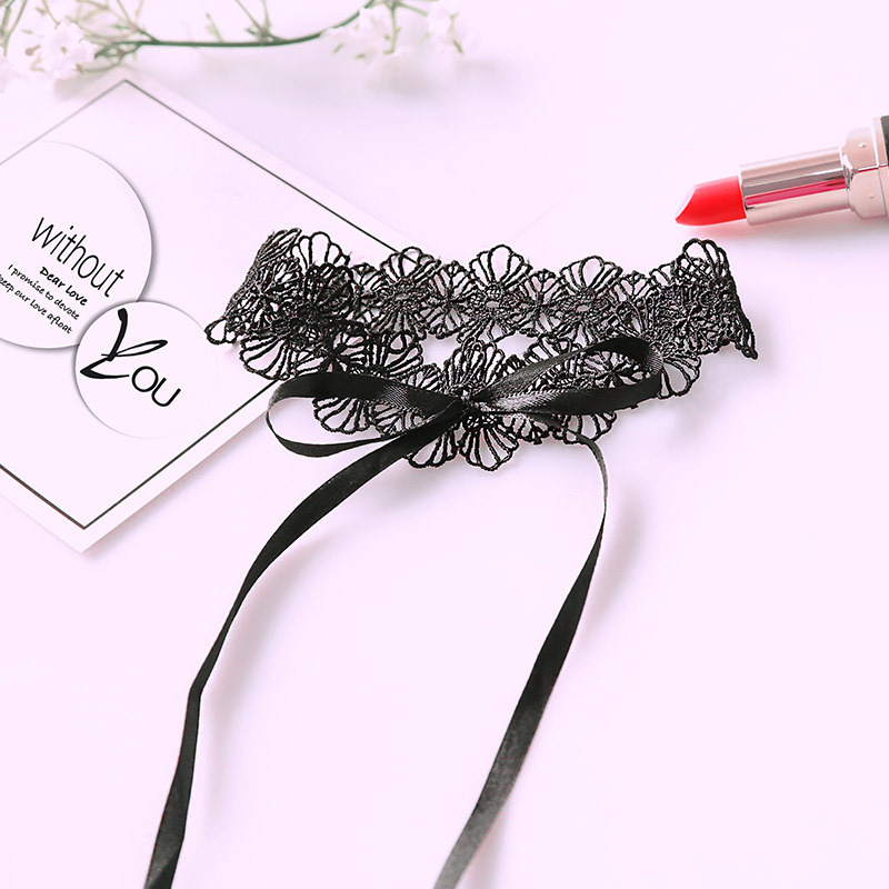 Fun inner clothes accessories collar hollow cute lace neck ring water soluble neck ring neck ring suit ball eye mask