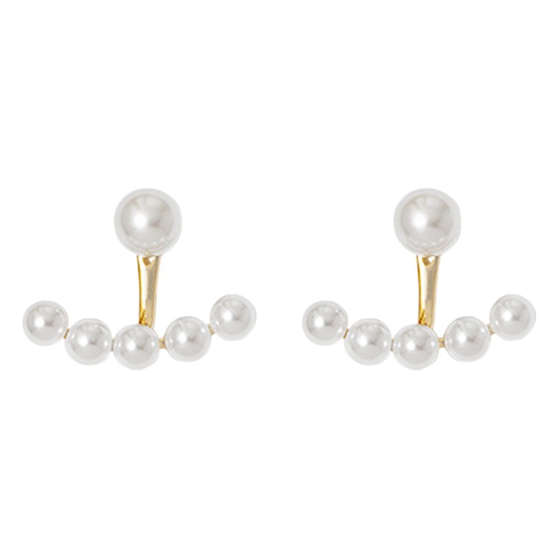 Elegant High-class Atmospheric Pearl Earrings Women's 2023 New Trendy Niche Design Sense Earrings Internet Celebrity Hot Earrings