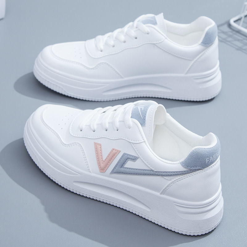 White Shoes Women's 2024 Summer New Women's Shoes All-match Student Shoes Women's Skate Shoes Korean Casual sneaker